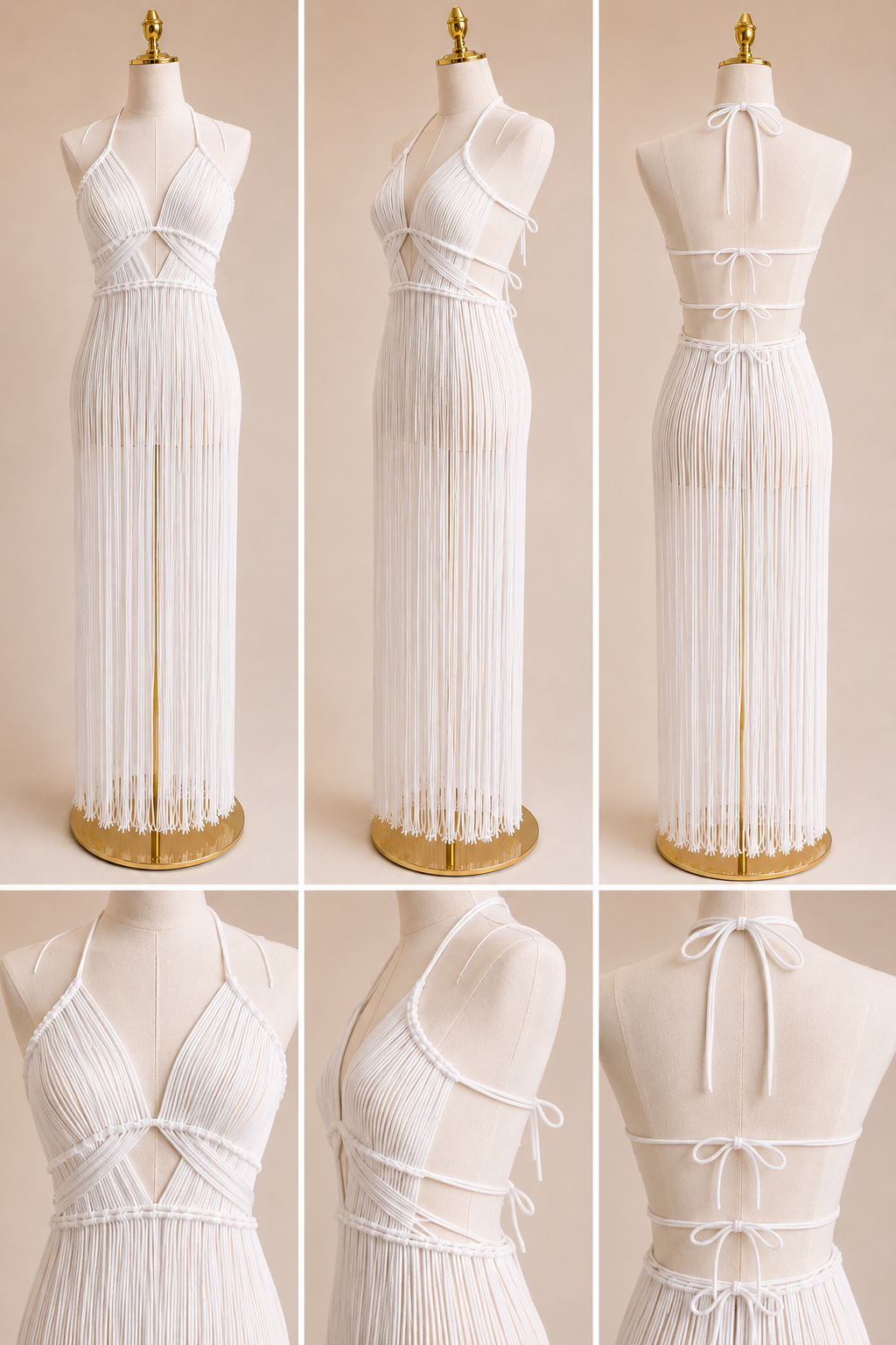 GuViVa Signature Fringe Dress